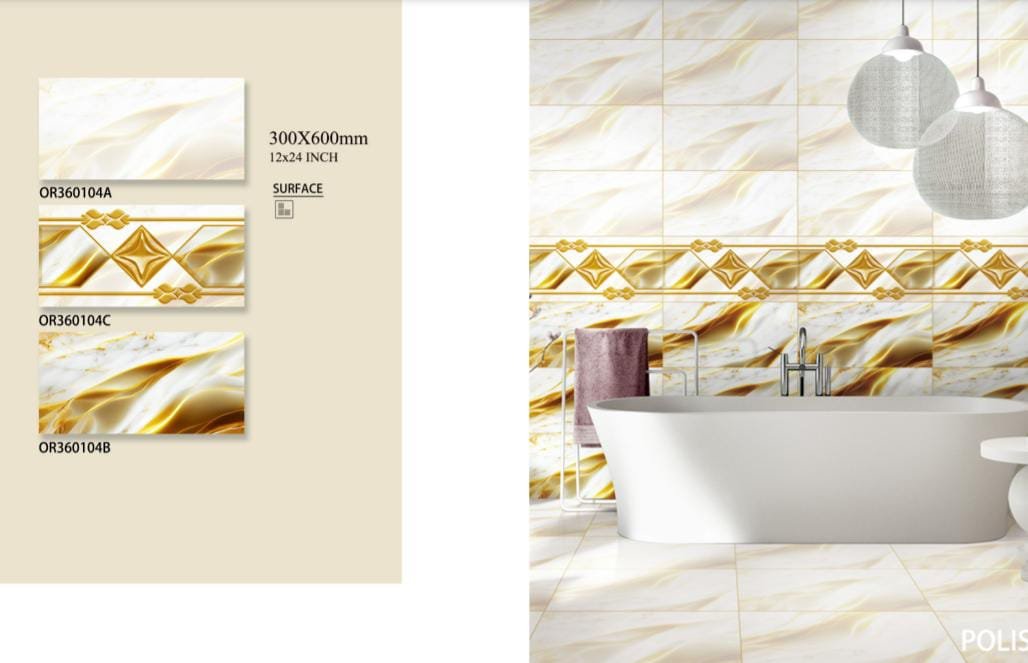 12X24 Washroom Tile – Oriel