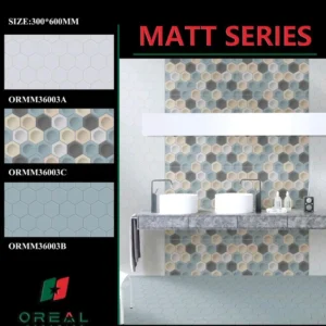 12 × 24 Matt Washroom Tile – Orial Tiles